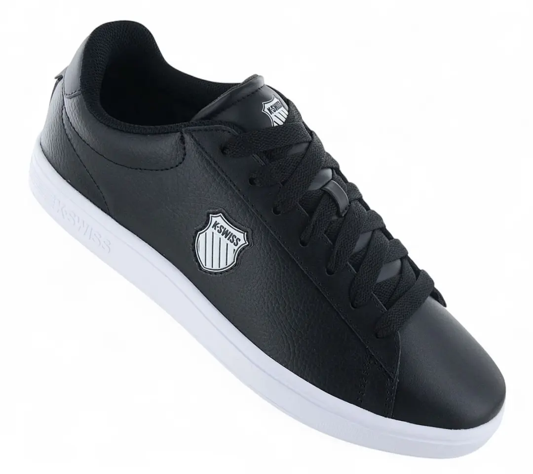 K-Swiss Classic Court Shield 2 II - Heren Sneakers Schoenen Zwart 04412-031-M , Maat: EU 44.5 - afbeelding 6 van 6