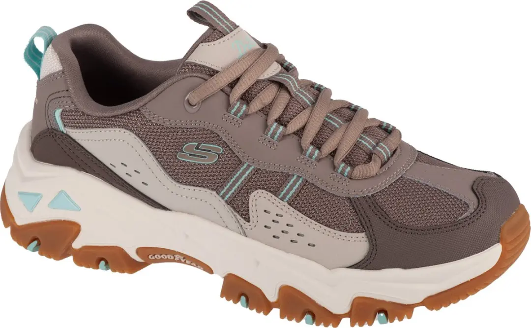 Skechers D'Lites Hiker 180128-CHTN, Vrouwen, Bruin, Sportschoenen,Sportschoenen,