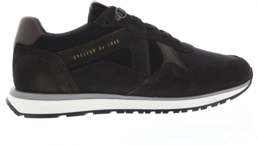 Heren Sneakers Cycleur De Luxe Campy Ash/coffee Donkerbruin