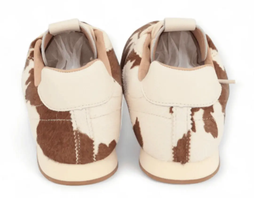Cdl Dames Sneaker Tulip Brown Cow
