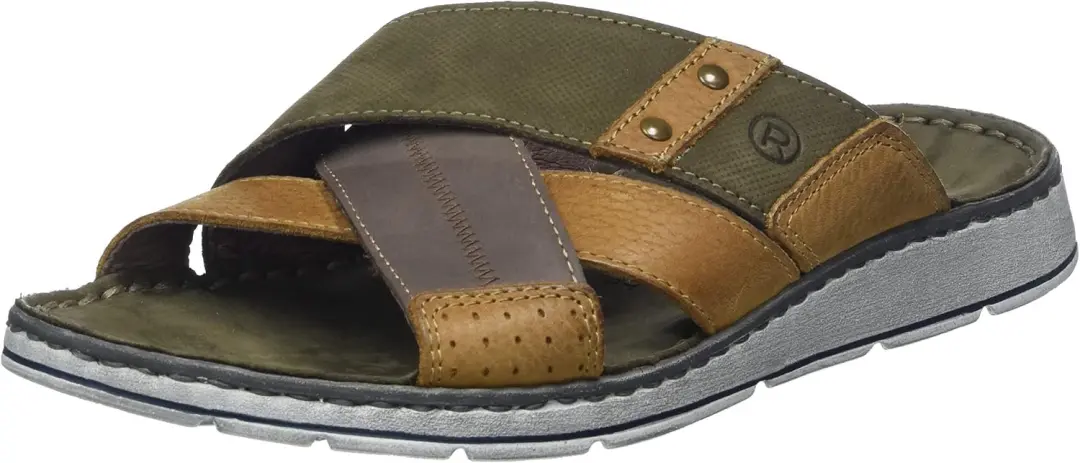 Slipper Rohde Men Brunello 5982 Olive-Schoenmaat 40