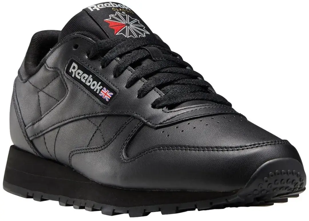 Reebok Classic Leather Sneakers - Zwart - EU 48 1/2 - afbeelding 2 van 6