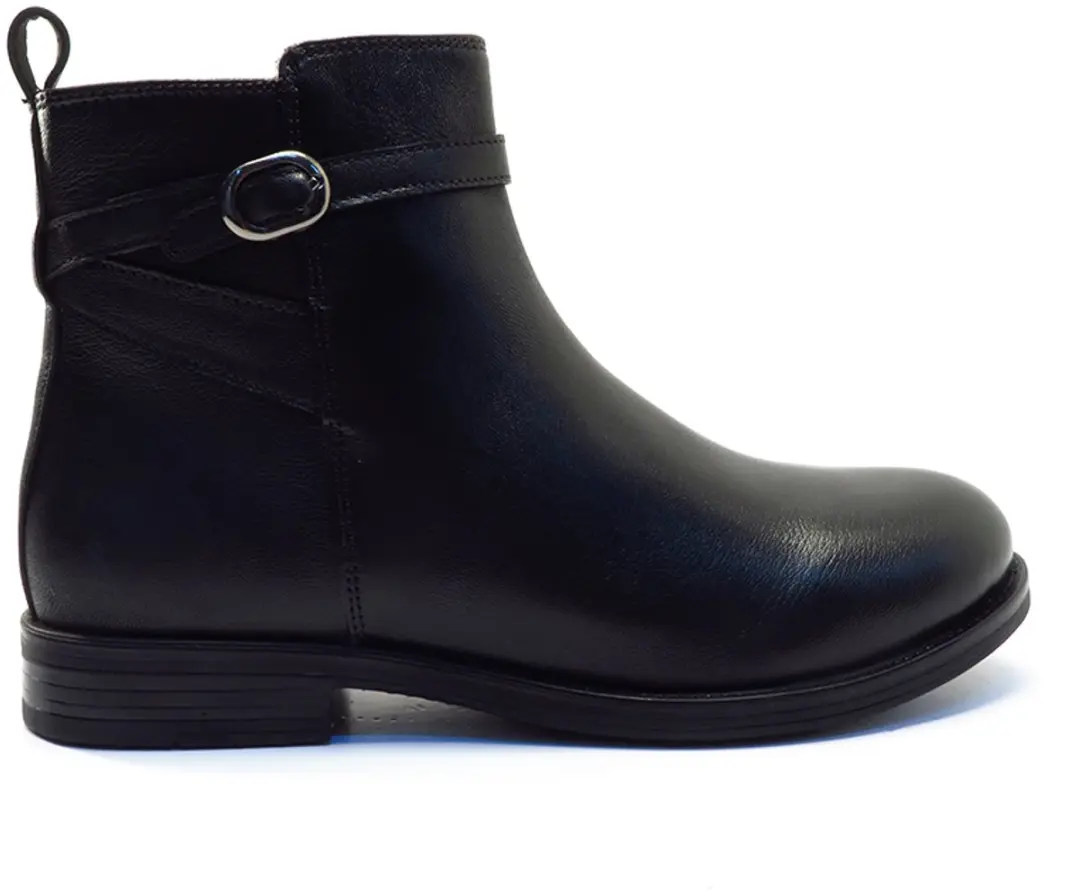 Cafe Moda Zwart plat gesp 2VR1281301 2100 ZWART 2100