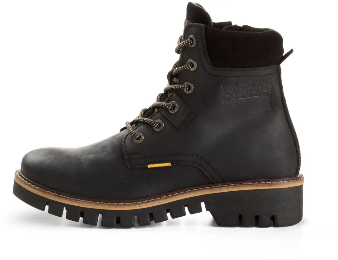 camel active Veterschoenen met profielzool