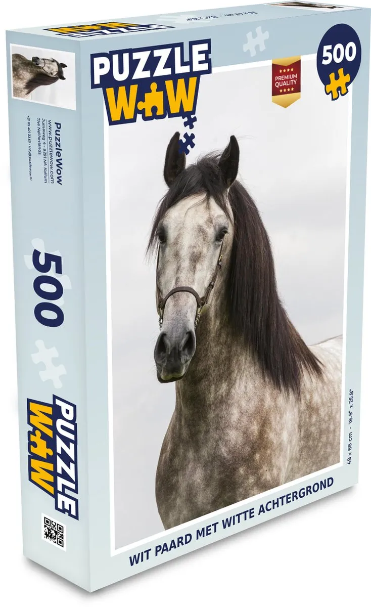 PuzzleWow Andalusiër Halster Legpuzzel 500 Stuks