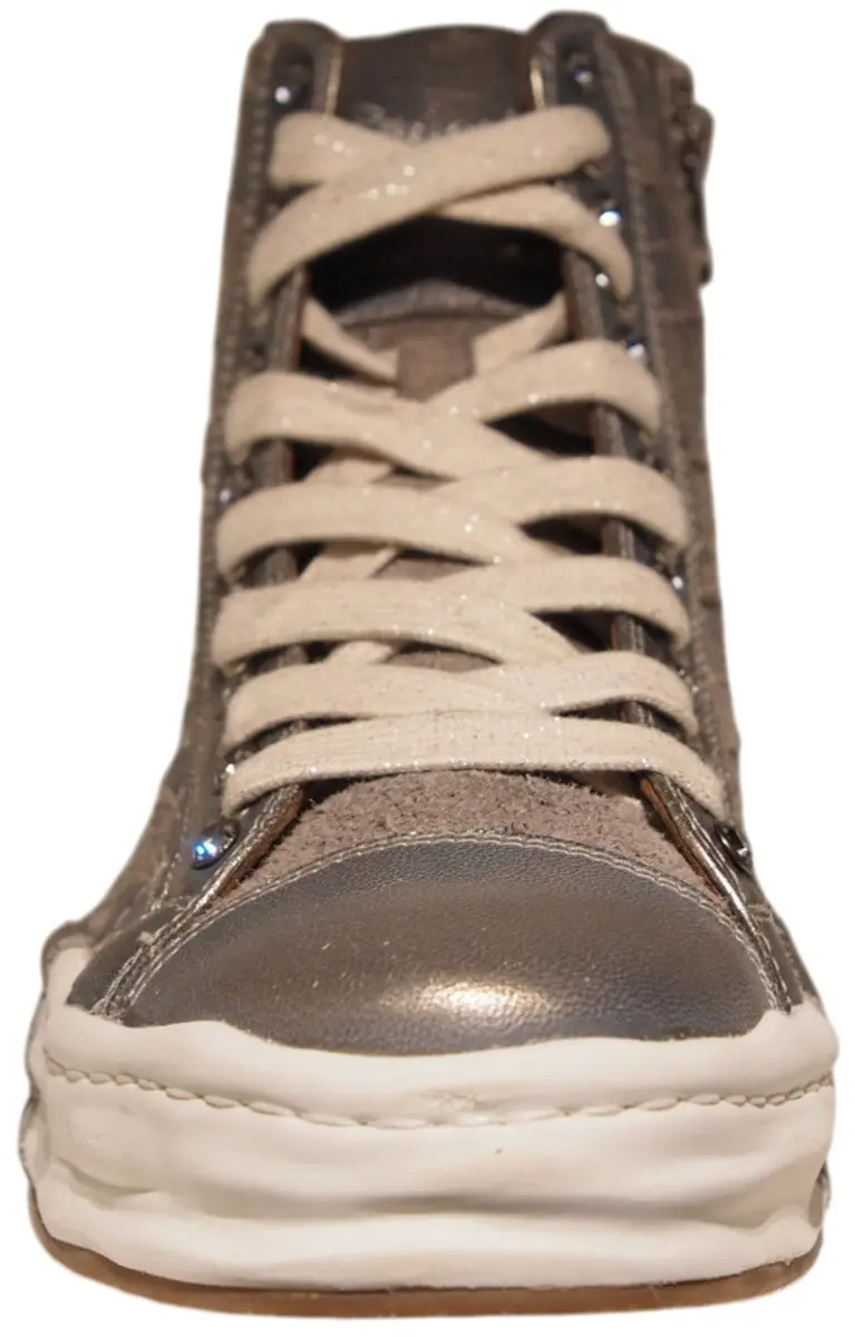 Rebecca White Zwave Cross 115 Sneakers - Zilver - afbeelding 3 van 6