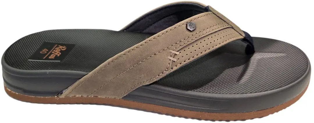 Raffas 3401 Finn Khaki Teenslippers Groen Synthetisch Heren