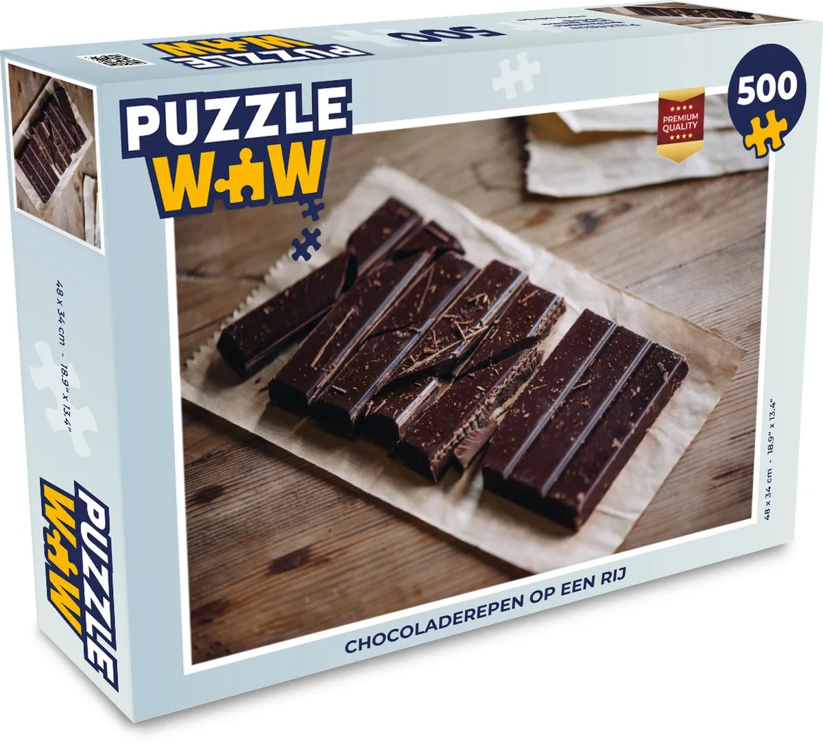 PuzzleWow Legpuzzel 500 Stuks Multicolor - MPN 6017546993981