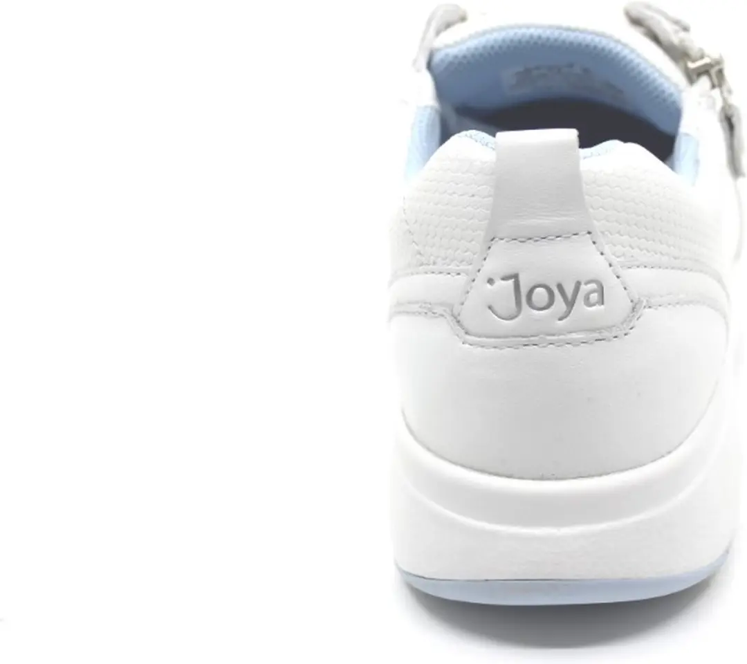 Joya Laura White sneaker - Witte sneaker met schokdempende PU zolen - afbeelding 4 van 4