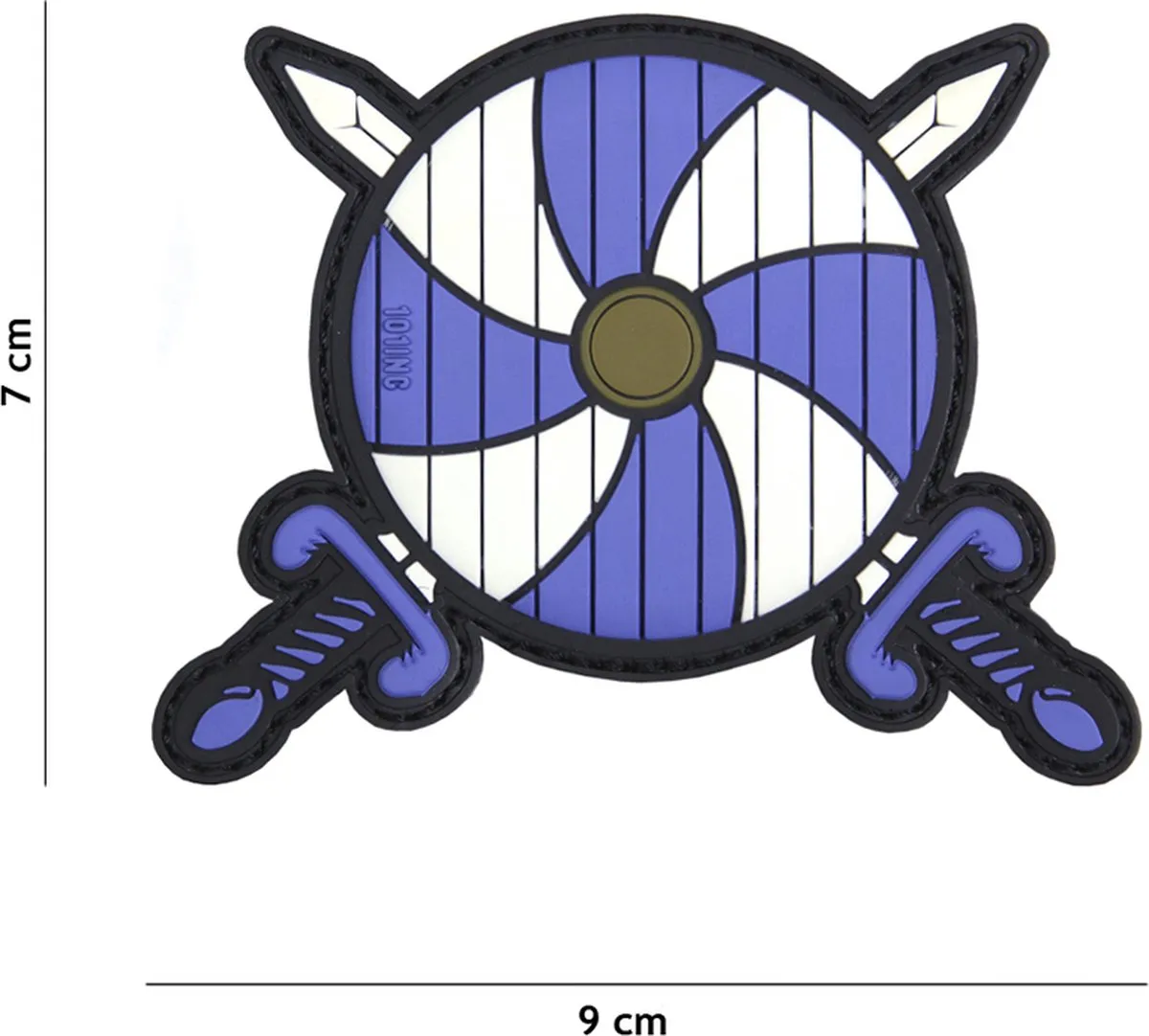 101 Inc Viking Schild Embleem 3D
