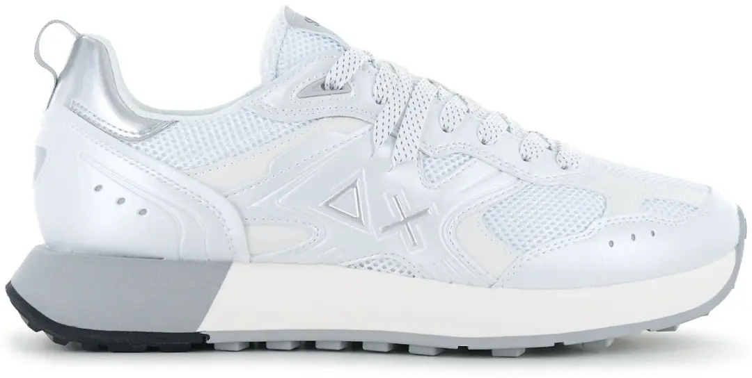 SUN68 Jaki 2.0 Silver Mesh