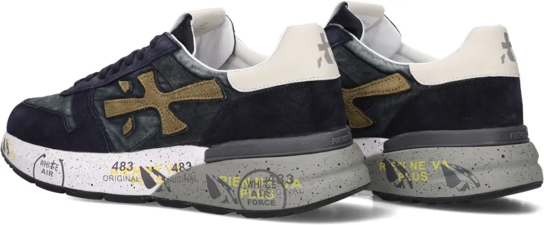 Premiata Mick Sneakers Heren Blauw 40 - afbeelding 6 van 6