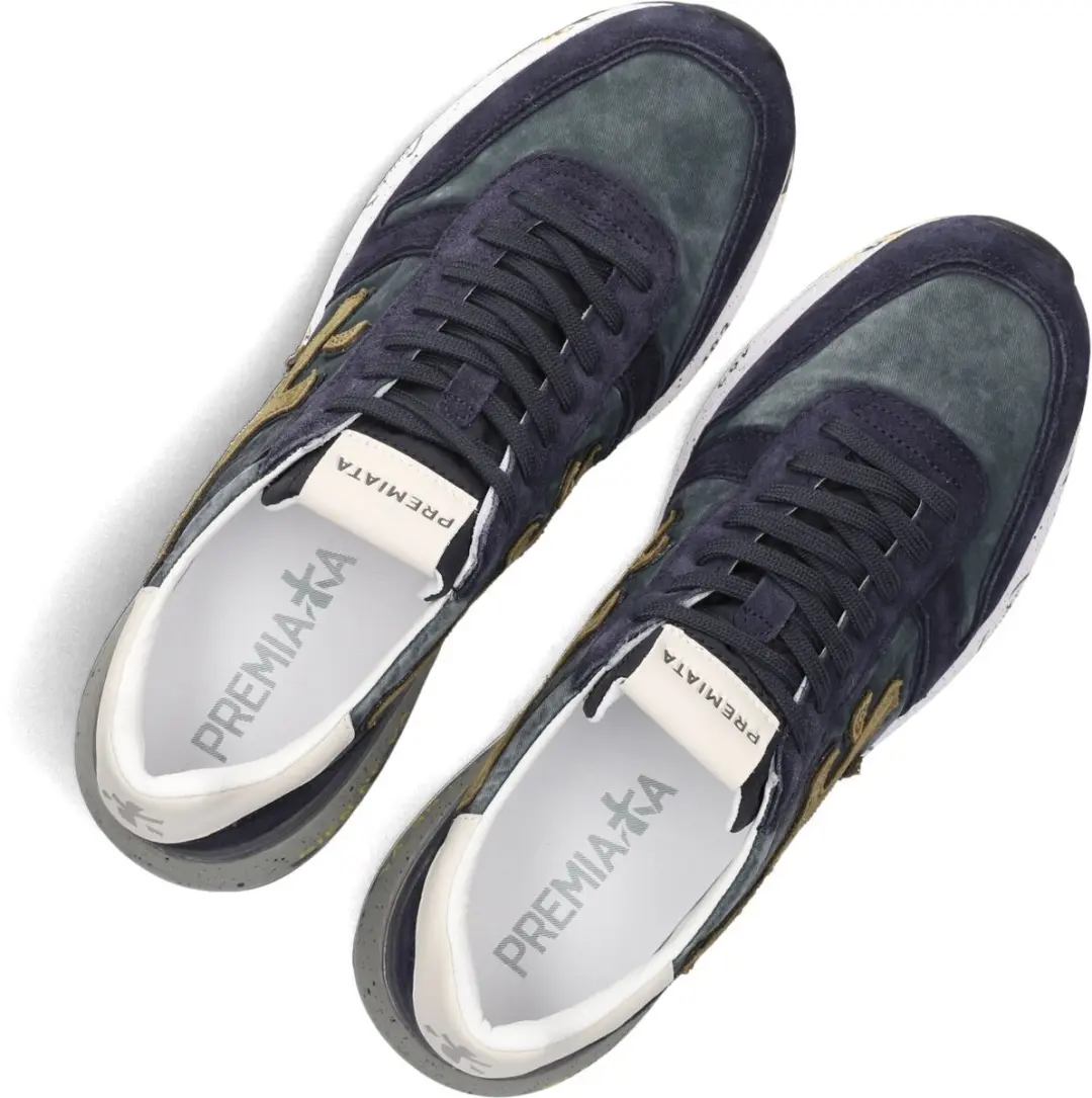 Premiata Mick Sneakers Heren Blauw 40 - afbeelding 4 van 6
