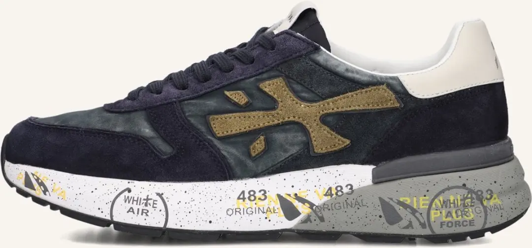 Premiata Mick Sneakers Heren Blauw 40 - afbeelding 2 van 6
