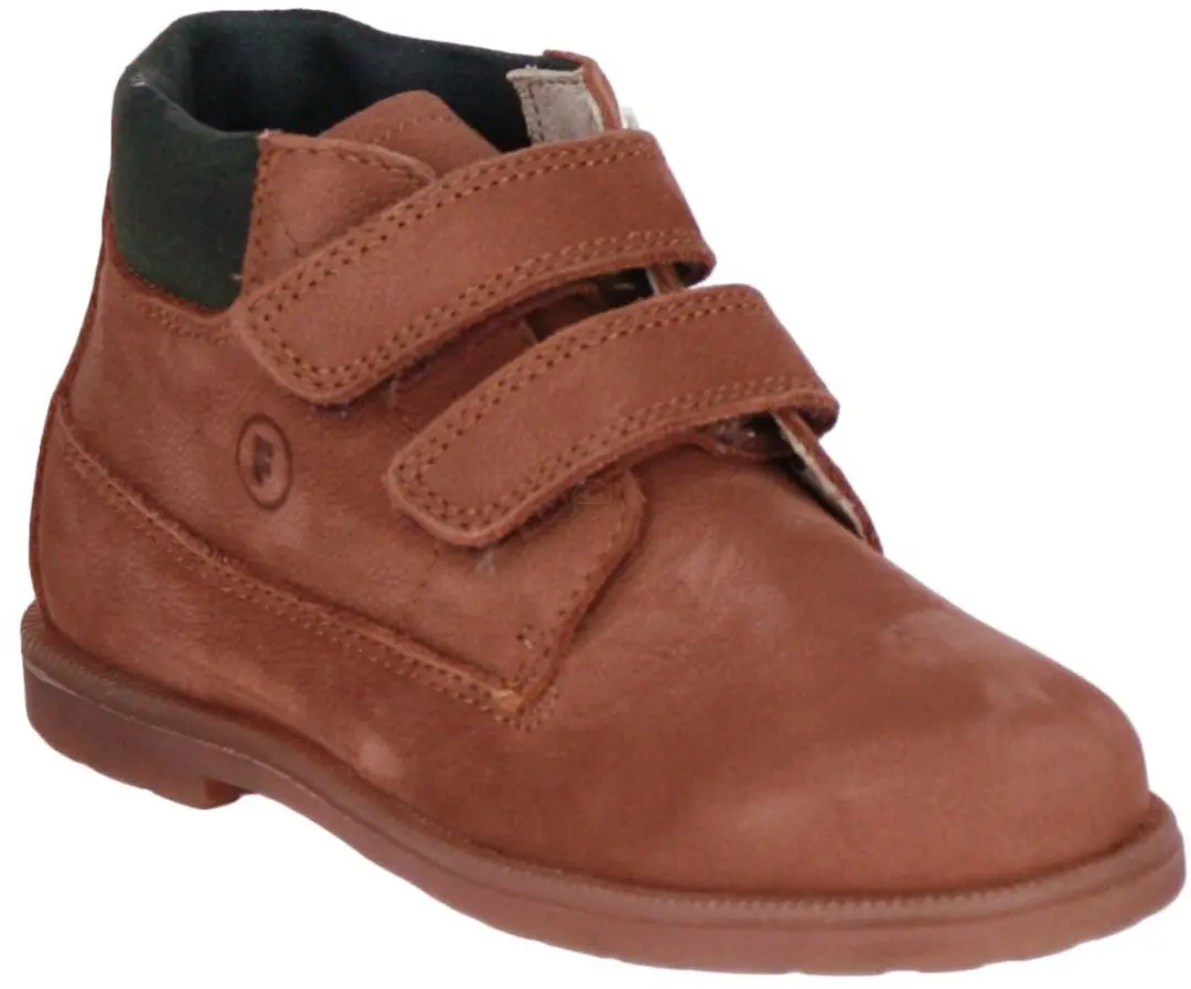 Falcotto Stambecco Brown-Forest Velcroschoen