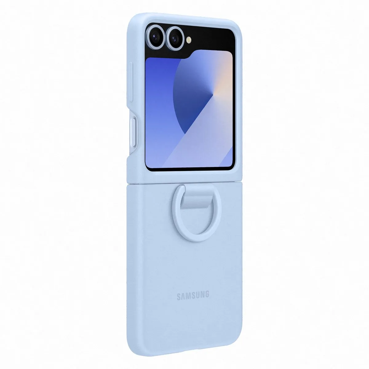 Samsung Galaxy Z Flip6 Silicone Hoesje - Blauw EF-PF741TLEGWW