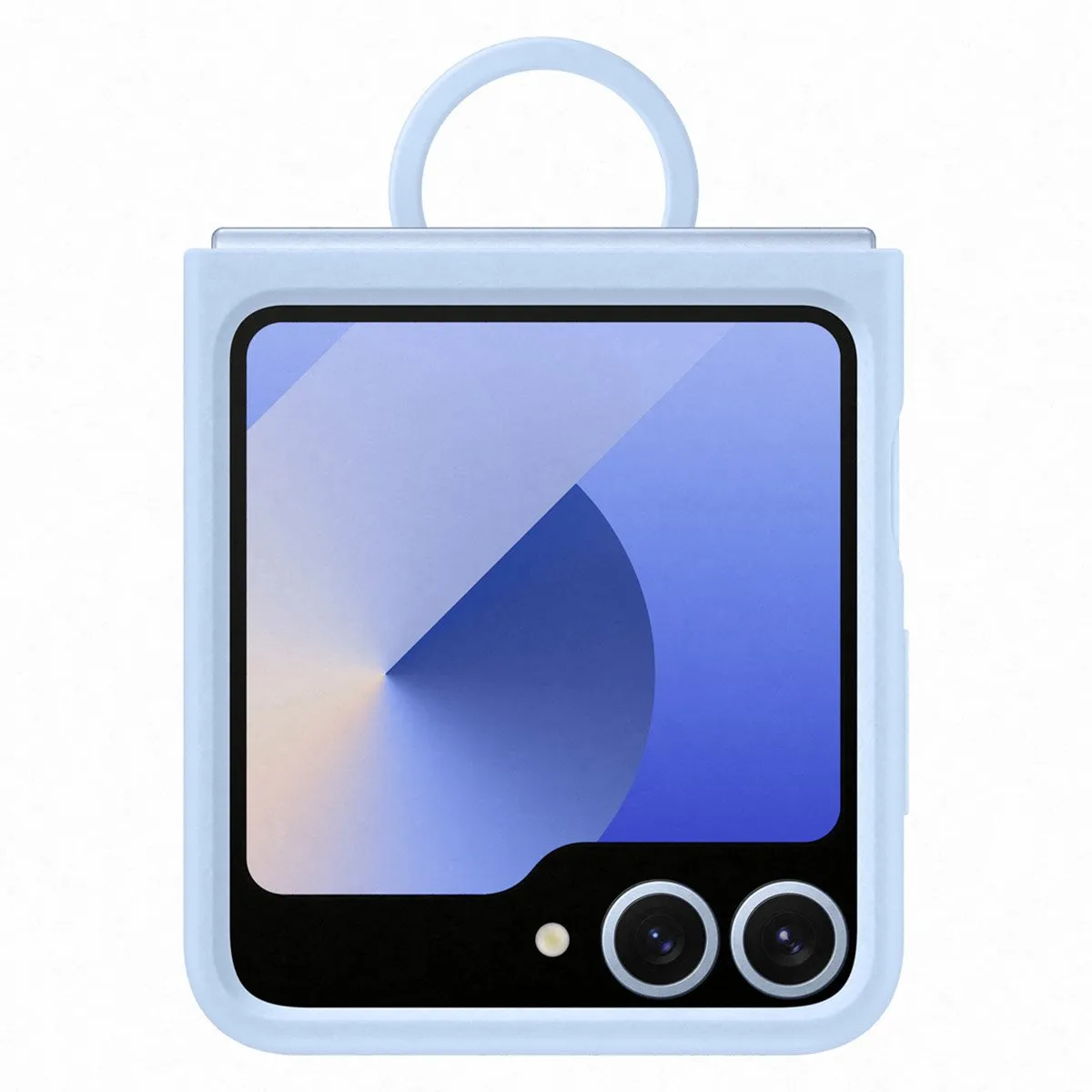 Samsung Galaxy Z Flip6 Silicone Hoesje - Blauw EF-PF741TLEGWW