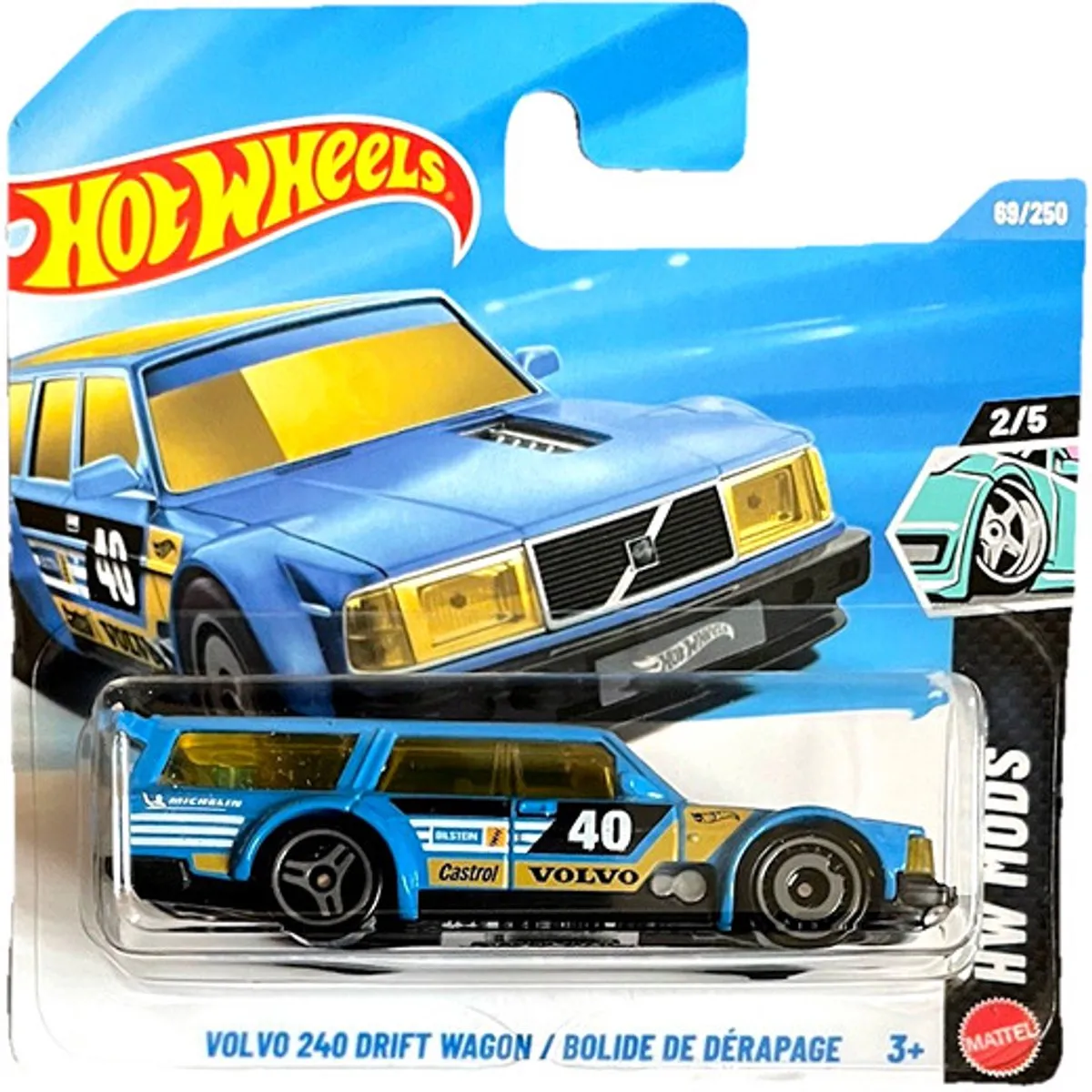 Hot Wheels Volvo 240 Drift Wagon 21A