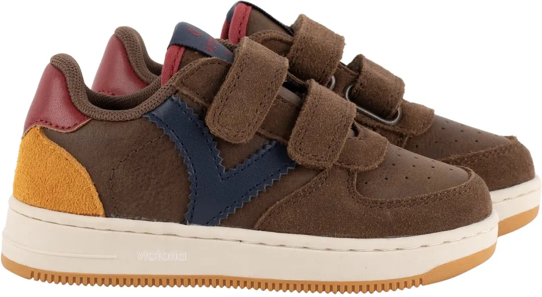 Victoria Tiempo Tiras Kindertrainers 33 Bruin - afbeelding 4 van 6