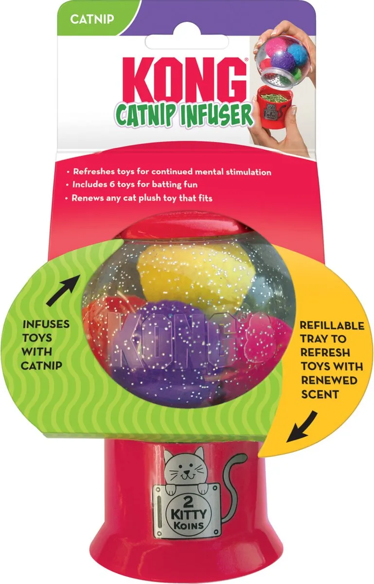 KONG Catnip Infuser Rood