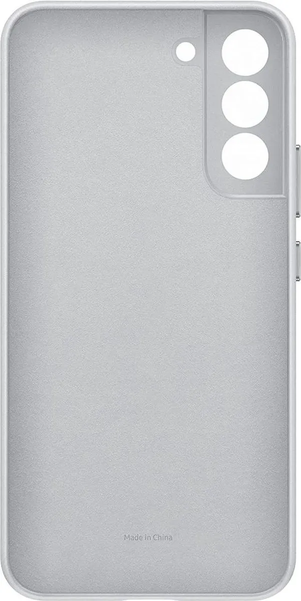 Samsung Galaxy S22 Plus Lederen Hoesje EF-VS906LJEGWW - Lichtgrijs