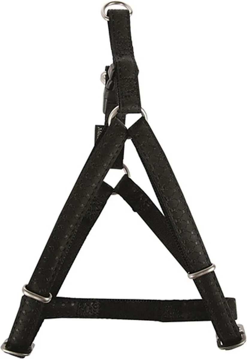 Beeztees Mac Leather Hondentuig - Zwart - 60-100 cm