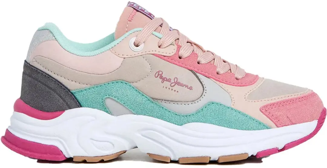 Pepe Jeans Mave Rainbow Schoenen Roze EU 35 Kinderen