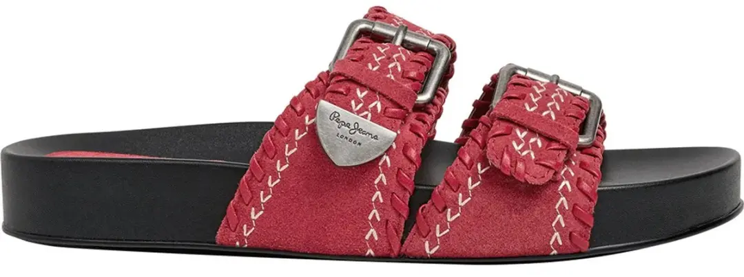 Pepe Jeans Agnes Ethnic Sandalen Rood EU 37 Vrouw