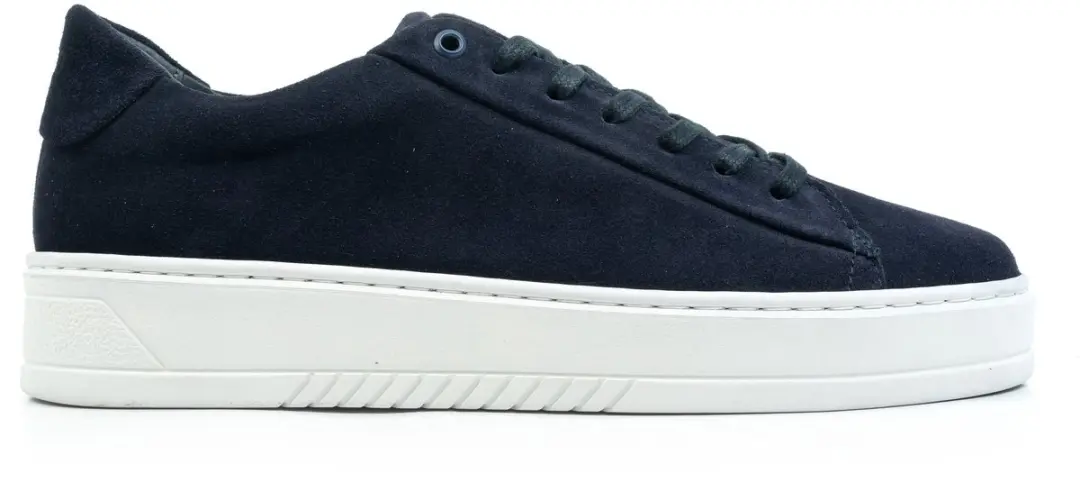 Omnio miller base sneakers donkerblauw suède
