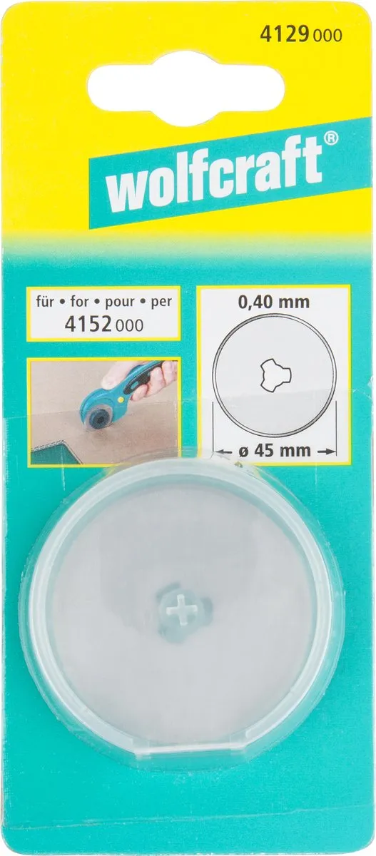 Wolfcraft Rolmes Reservermes 4129000 - Zilver