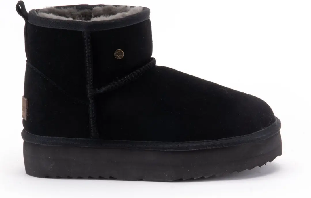 Warmbat Wallaby Suede boot Plateau Dames Laarzen