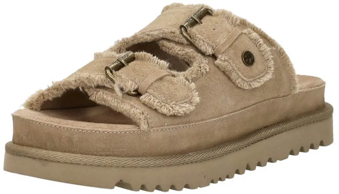 Warmbat Dysart Suede Dames Sandalen - Stone - afbeelding 4 van 6