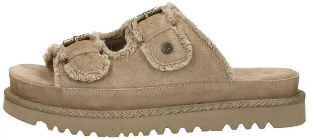 Warmbat Dysart Suede Dames Sandalen - Stone - afbeelding 3 van 6