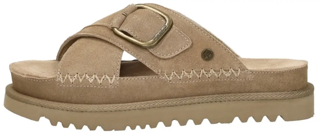 Warmbat Wondai Suede Instappers Dames - afbeelding 3 van 6