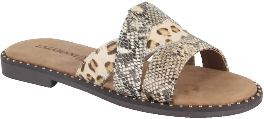 Lazamani Suze Slippers Beige - afbeelding 4 van 6