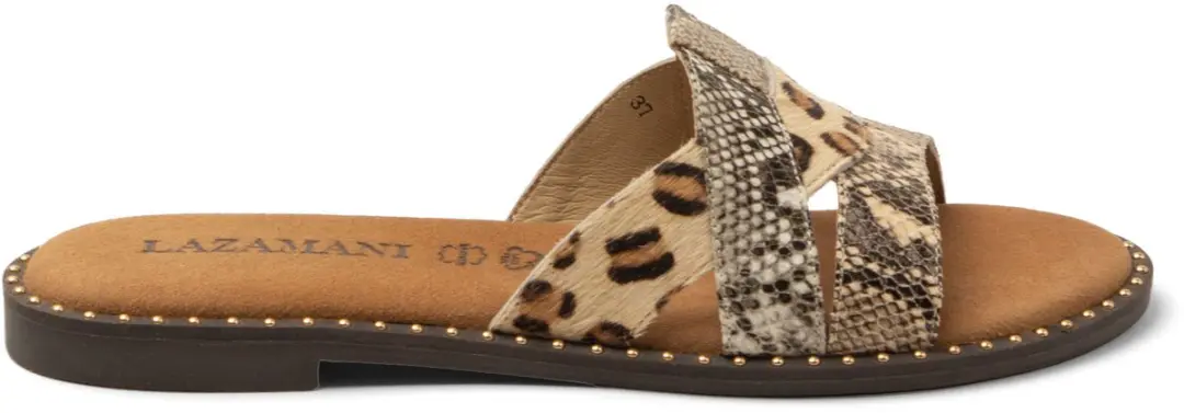 Lazamani Suze Slippers Beige - afbeelding 5 van 6