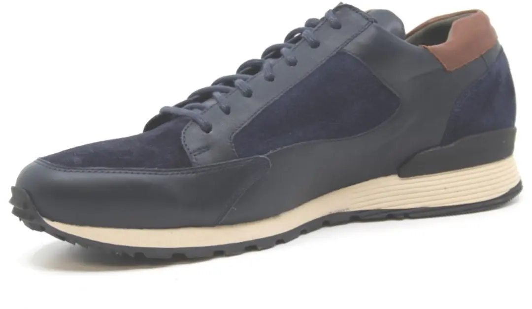 Gijs 2146 Wijdte E Sneakers - Blauw Combi - afbeelding 2 van 6