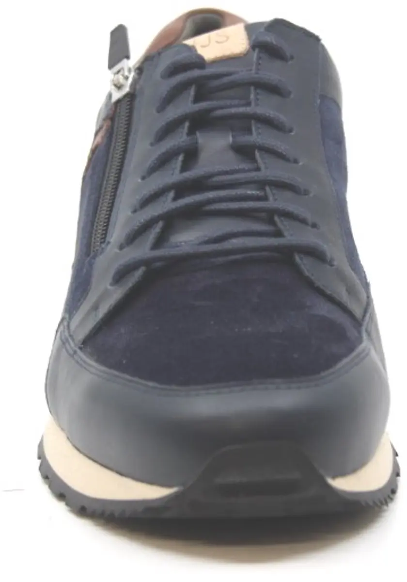 Gijs 2146 Wijdte E Sneakers - Blauw Combi - afbeelding 3 van 6