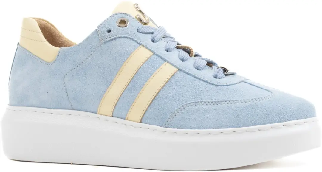 Footnotes 21.002 Wijdte H Sneakers lichtblauw