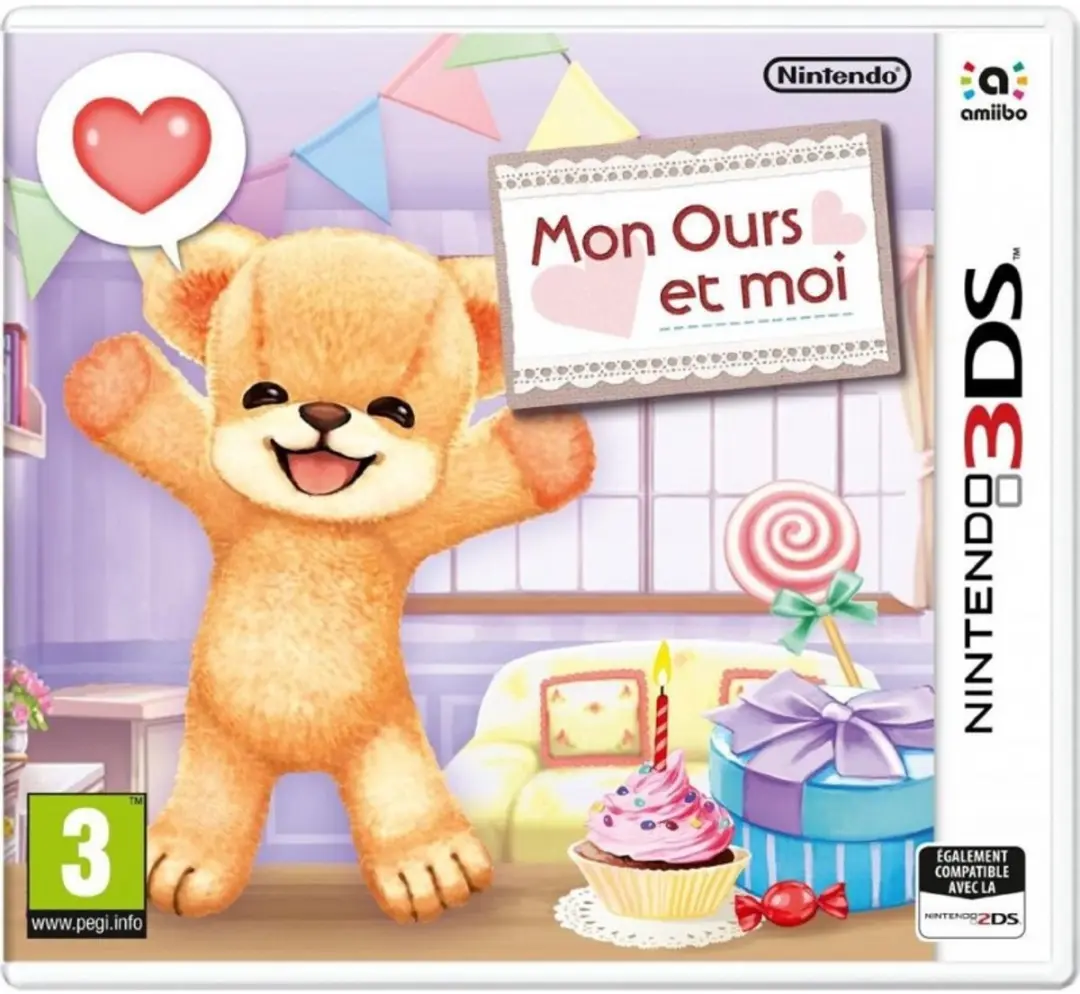 Nintendo Teddy Together 3DS - afbeelding 2 van 3