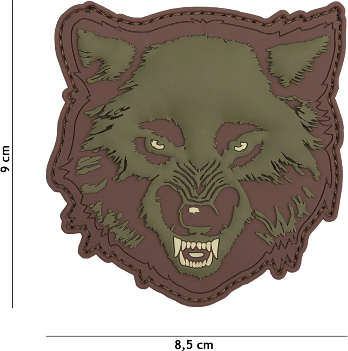 101 Inc Embleem 3D Wolf Pvc