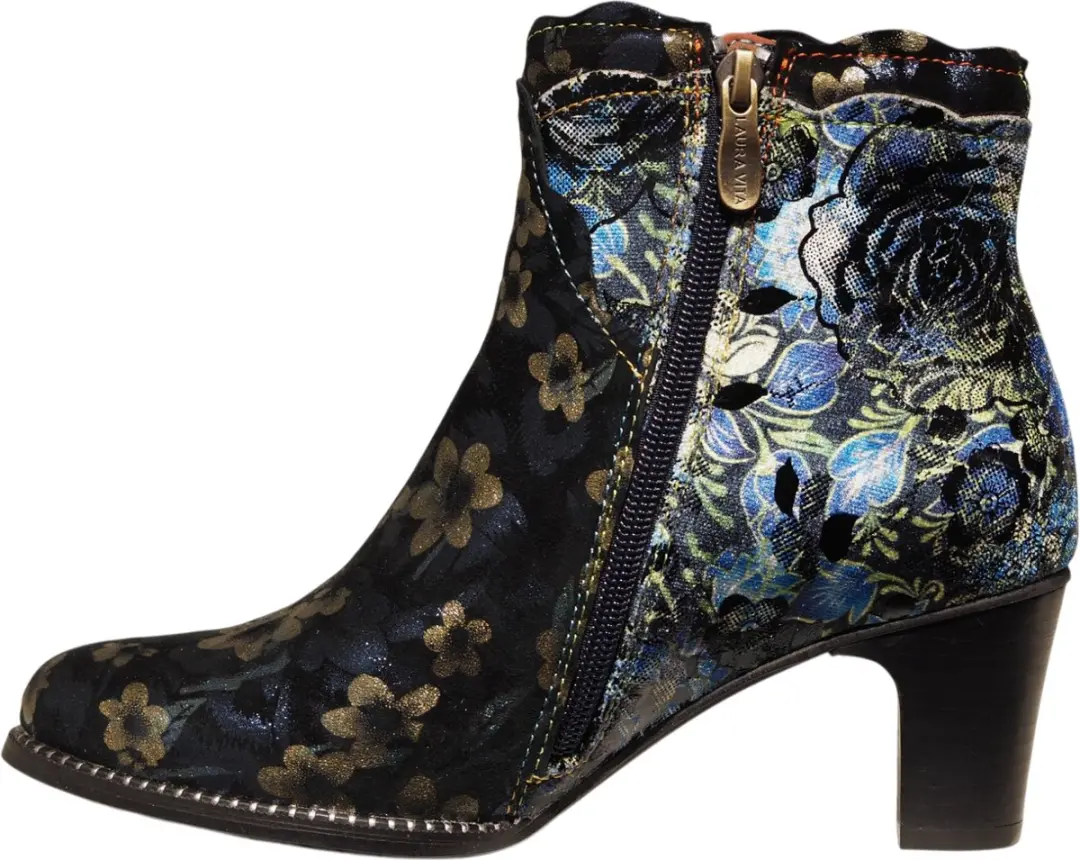 Laura Vita Elcodieo 06 Korte laarzen - Zwart/Blauw - afbeelding 3 van 6
