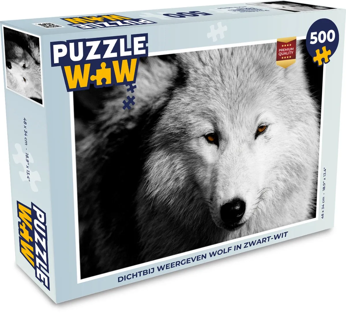PuzzleWow Legpuzzel 500 Stuks