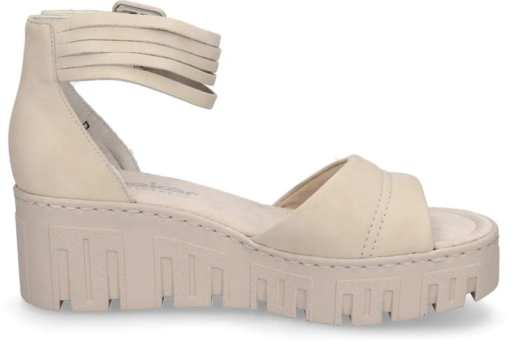 Rieker Dames Sandalen met Wedge Hak