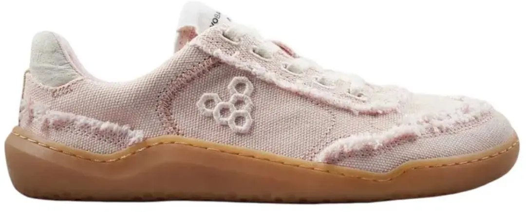 Vivobarefoot Gobi Canvas Barefoot Schoenen Beige,Roze EU 43 Vrouw