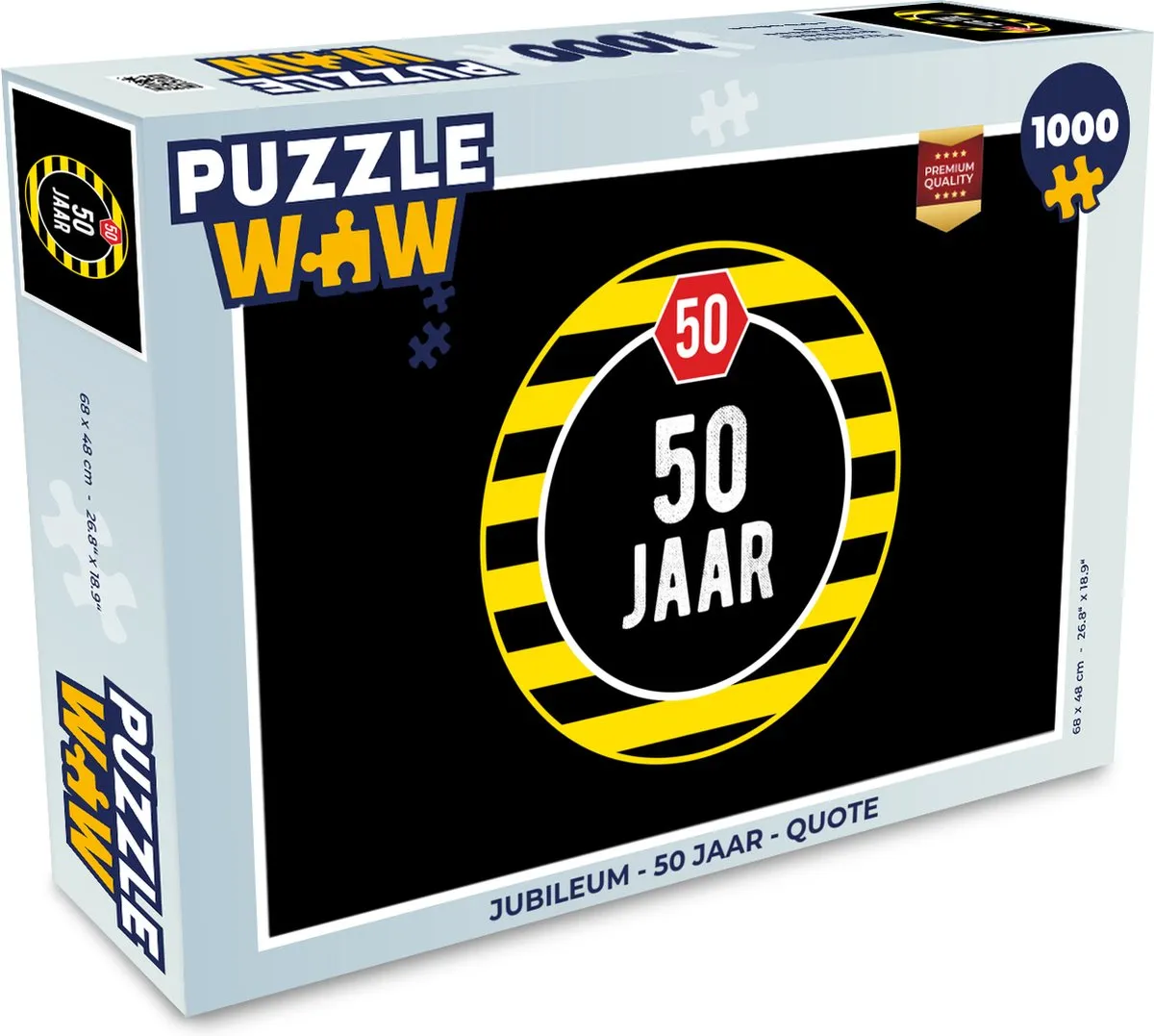 PuzzleWow Jubileum Legpuzzel 1000 Stuks