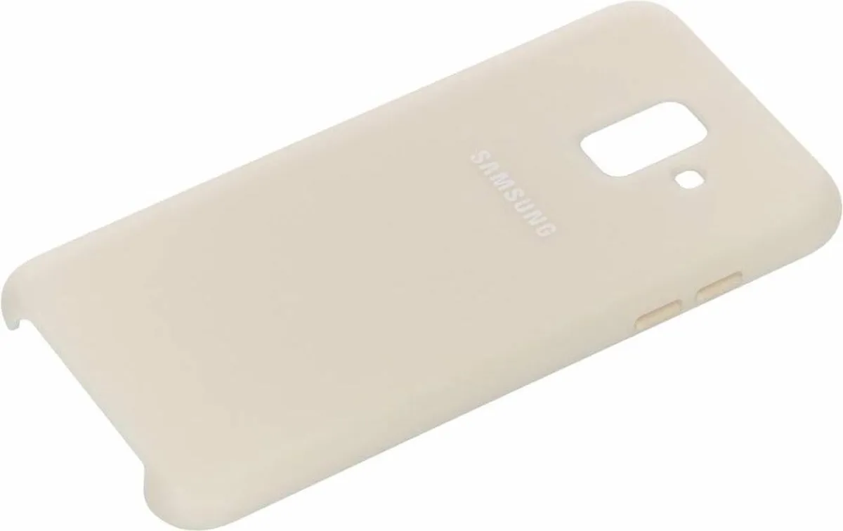 Samsung Galaxy A6 Dual Layer Cover - Goud