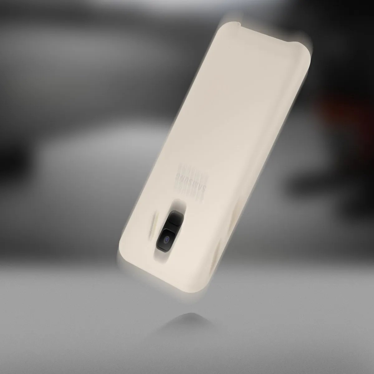 Samsung Galaxy A6 Dual Layer Cover - Goud