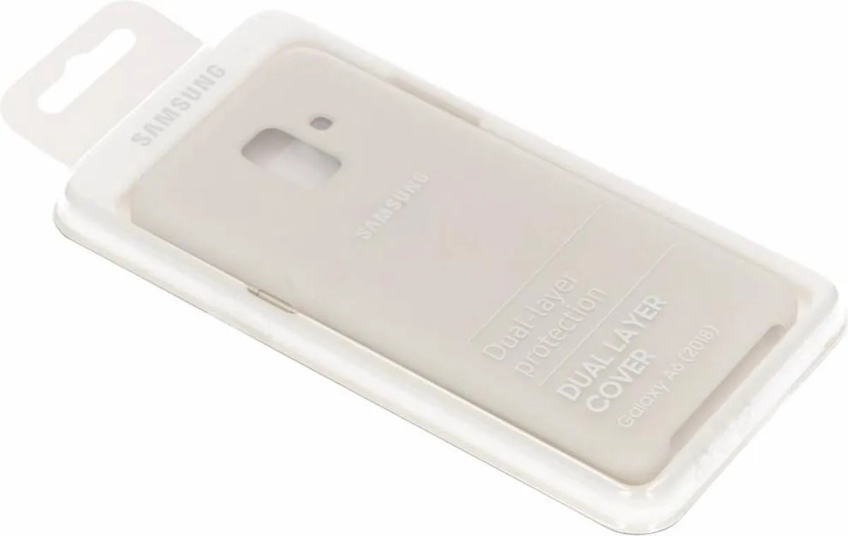 Samsung Galaxy A6 Dual Layer Cover - Goud - afbeelding 6 van 6