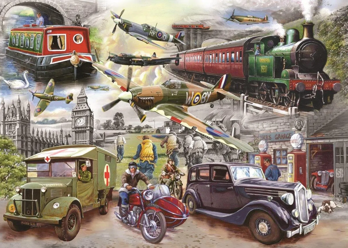 House Of Puzzles Fading Memories Puzzel 1000 Stukjes HP0529 - Multicolor